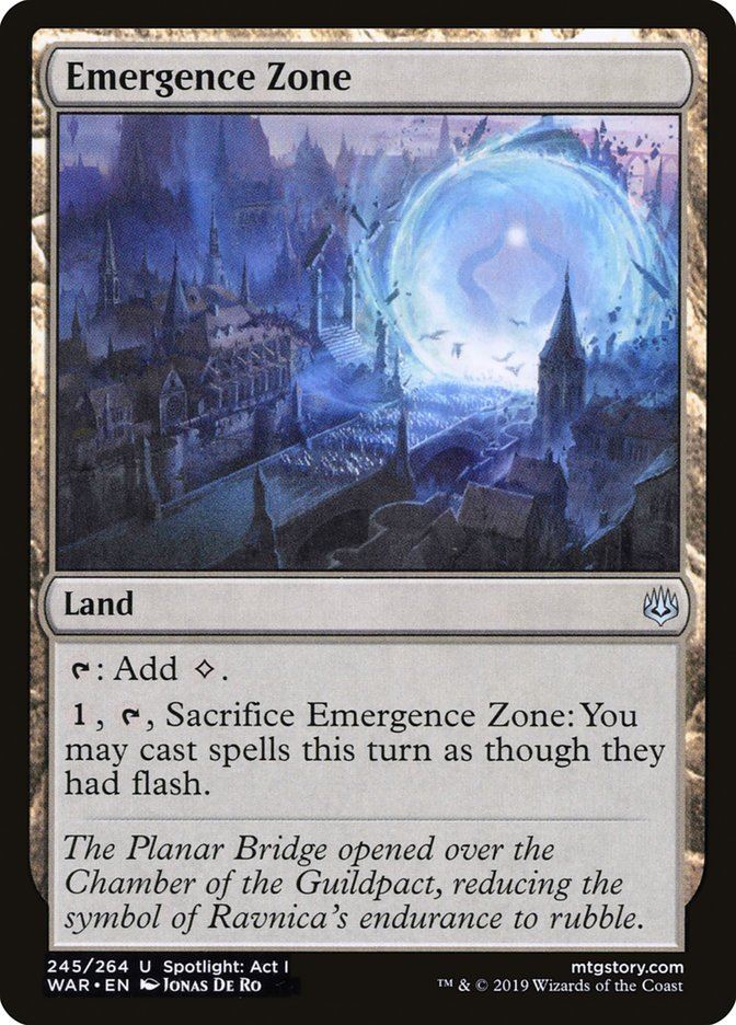 Emergence Zone - War of the Spark war