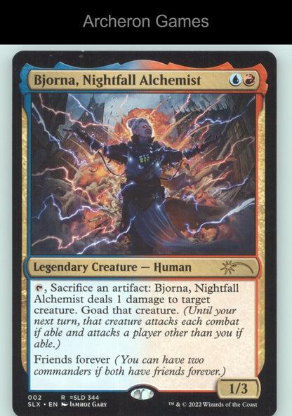 Bjorna, Nightfall Alchemist 2 R MTG Card SLX Cards