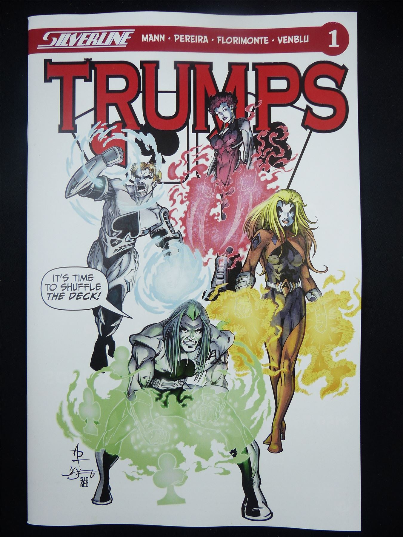 TRUMPS #1 - Feb 2024 Silverline Comic #35T