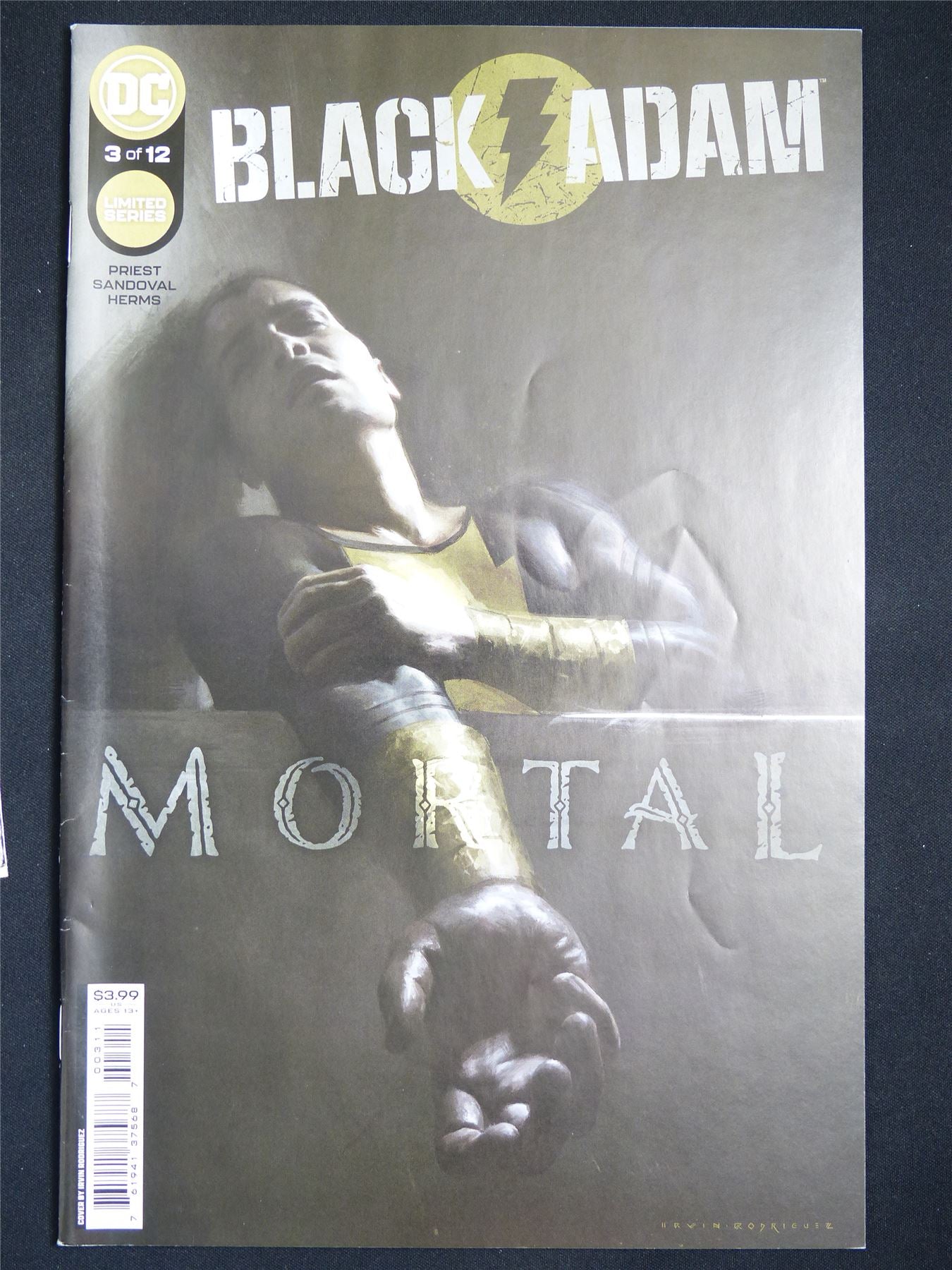 BLACK Adam: Mortal #3 - DC Comic #D7
