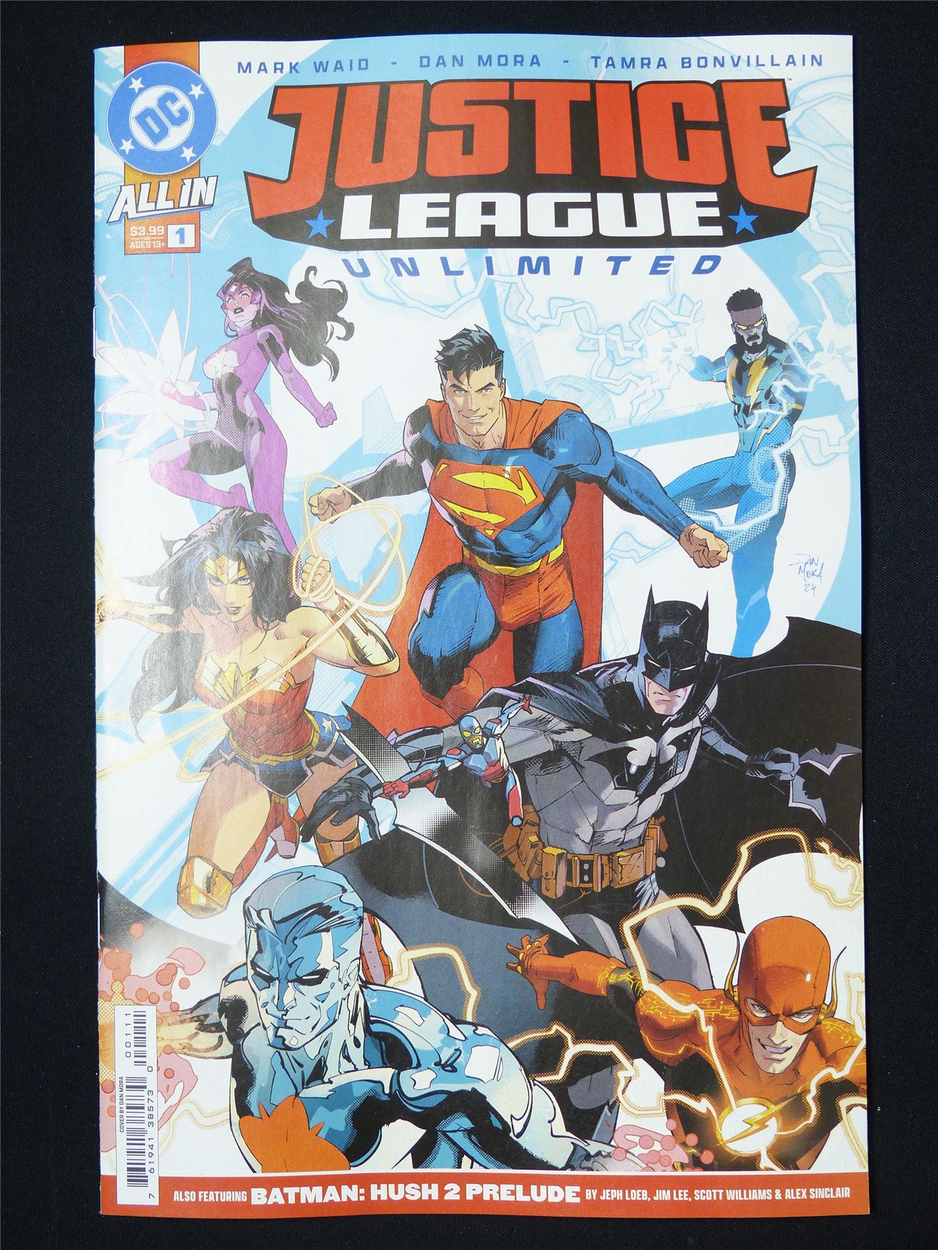 JUSTICE League Unlimited #1 All-In - B&B Jan 2025 DC Comic #4MJ