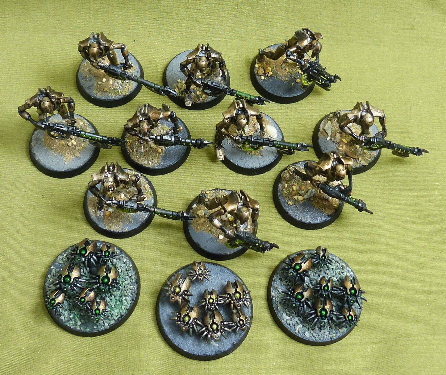 Warriors Painted - Necrons - Warhammer 40K #1R0