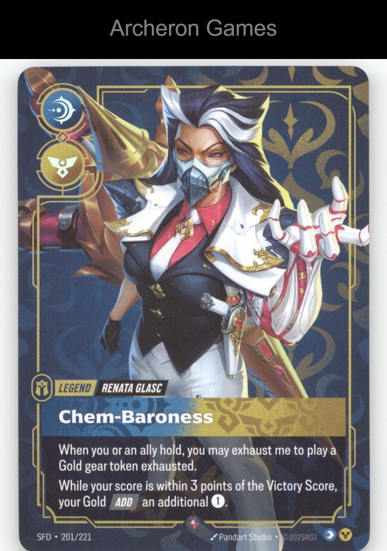 Renata Glasc - Chem-Baroness SFD 201/221 R  Card Spiritforged