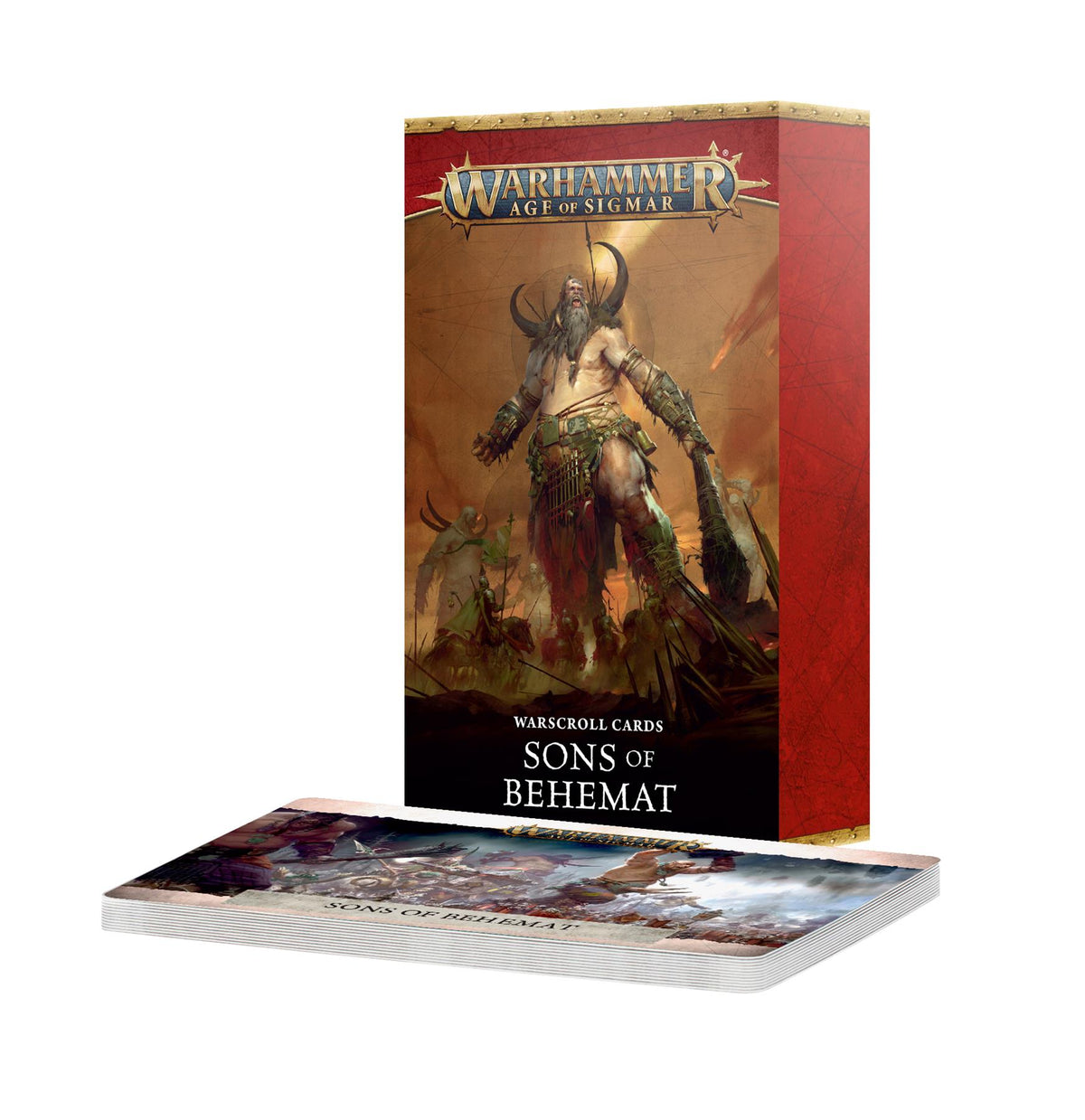 Sons of Behemat - Warscroll Cards - Warhammer: Age of Sigmar - Available from 26/09/2026