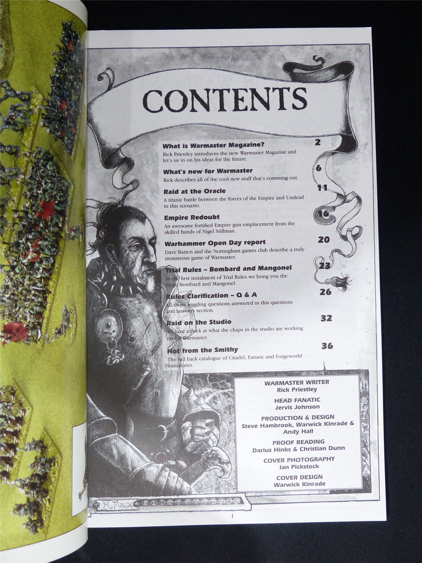 Warmaster #1 Warmaster Siege - Games Workshop Magazine #1X7