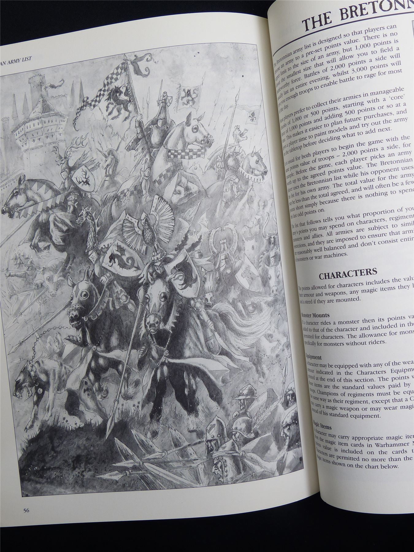 Warhammer Armies: Bretonnia 5th Edition Softback 1996 - Warhammer Old World #1HF