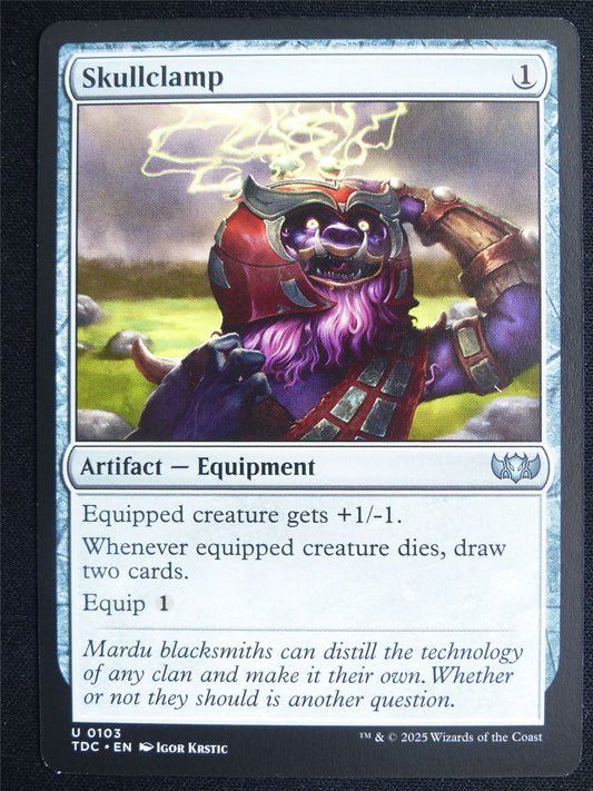 Skullclamp - TDC - Mtg Card #4NU