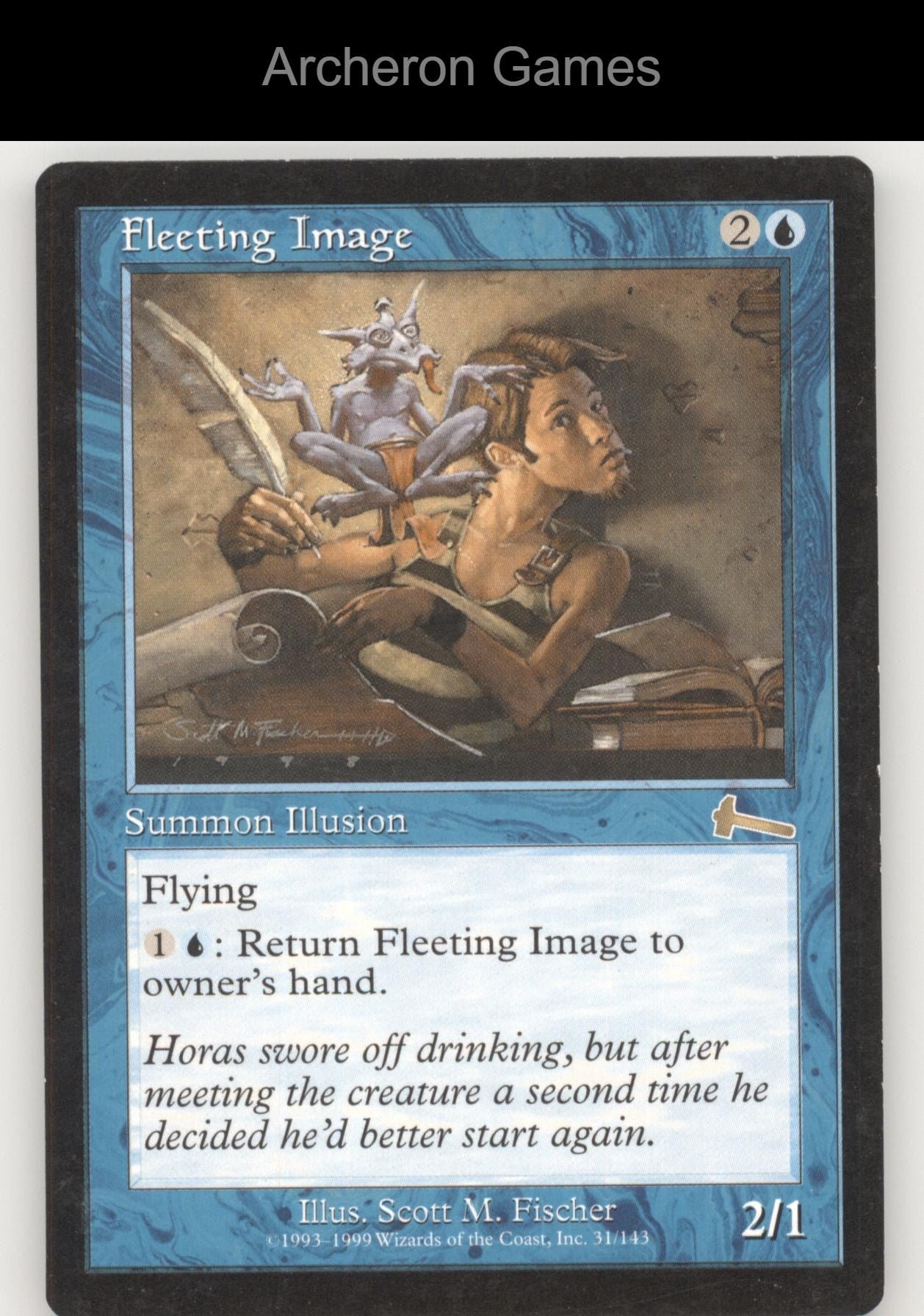 Fleeting Image 31 R MTG Card Urza's Legacy