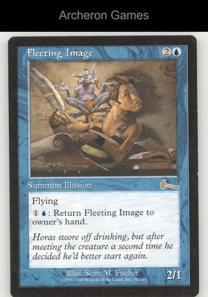 Fleeting Image 31 R MTG Card Urza's Legacy