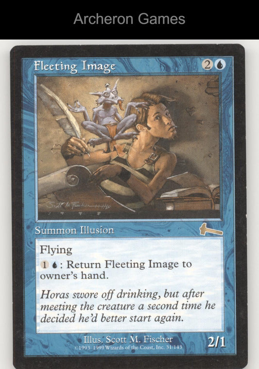Fleeting Image 31 R MTG Card Urza's Legacy