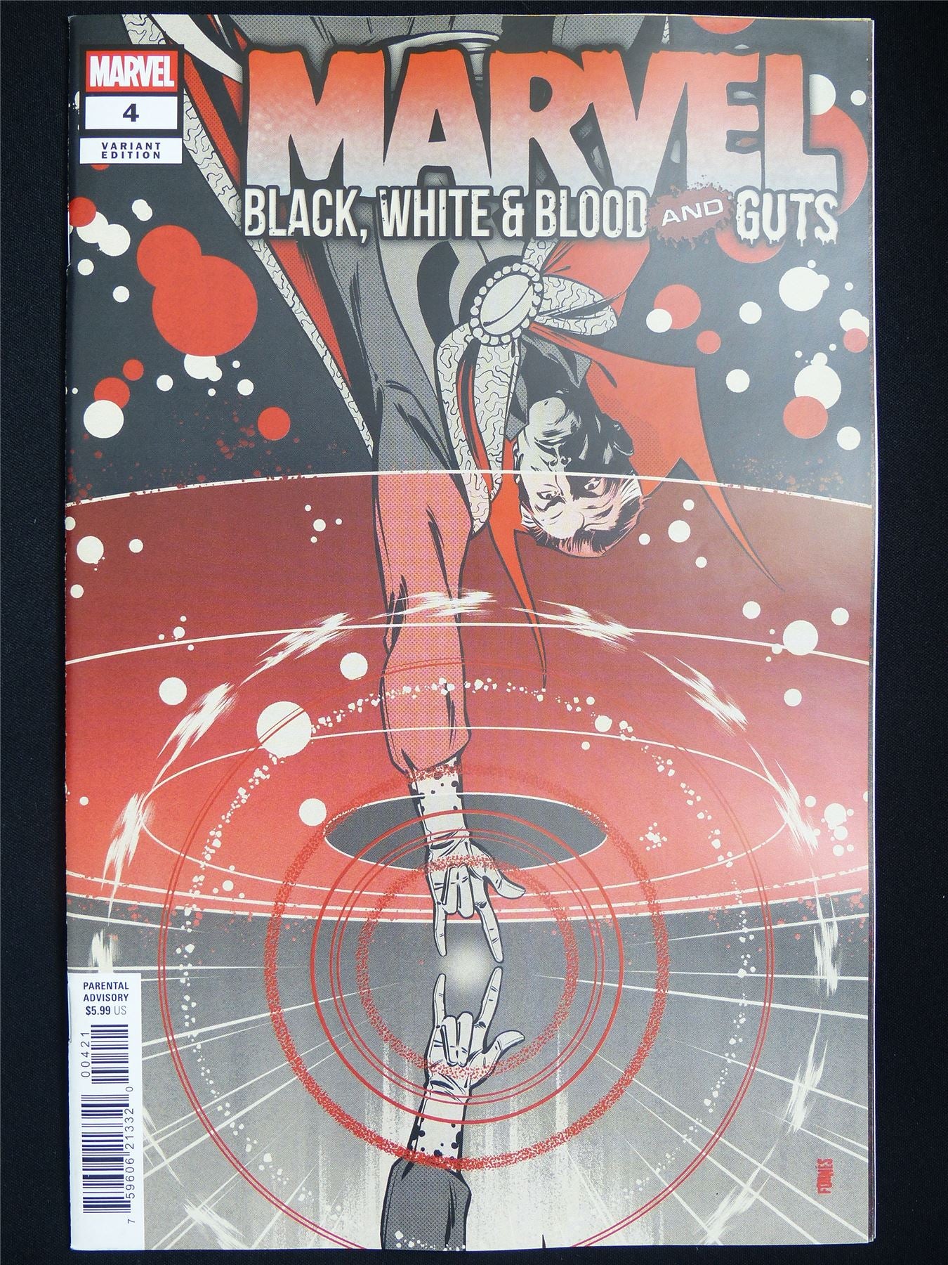 MARVEL Black White & Blood and Guts #4 Variant Cvr - Marvel Comic #1AN