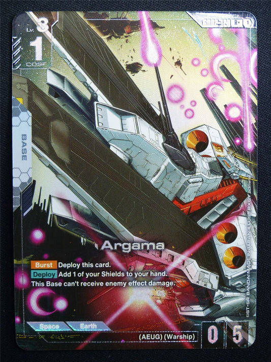 Argama GD02-129 R+ Foil - Gundam Card #91