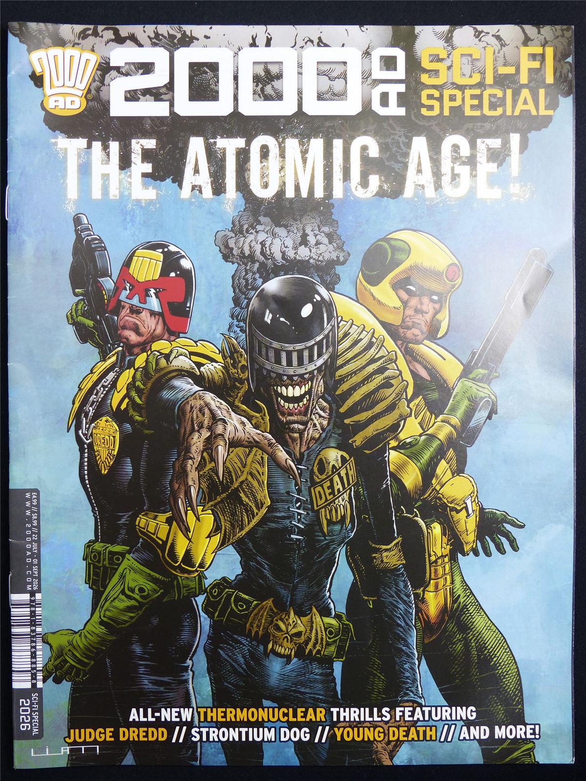 2000AD: The Atomic Age! Saci-Fi Special 2026 - 2000AD Comic Magazine #4FH