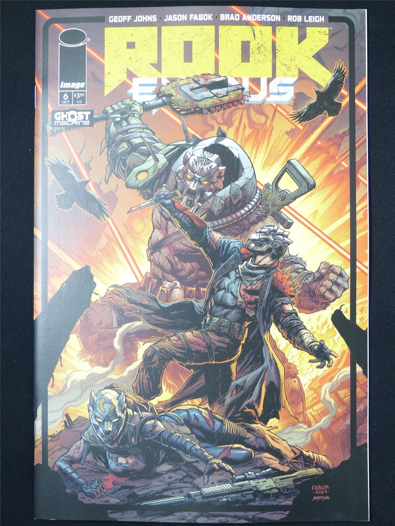 ROOK Exodus #6 Cvr A - B&B Oct 2024 Image Comic #3CO