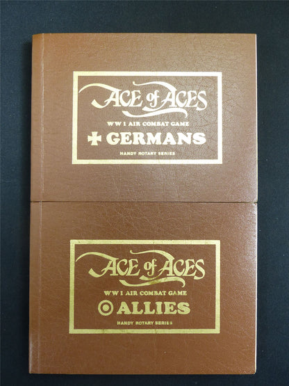 Ace of Aces WWI Air Combat Game Book Set #2SY