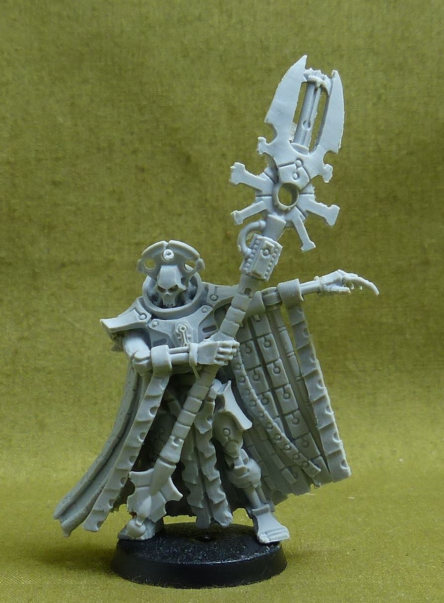 Nemesor Zahndrekh finecast - Necrons - Warhammer Horus Heresy #2B5