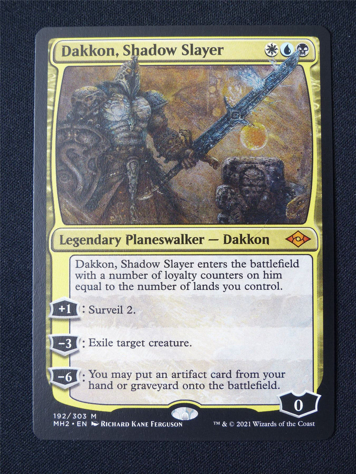Dakkon Shadow Slayer - MH2 - Mtg Card #4HB
