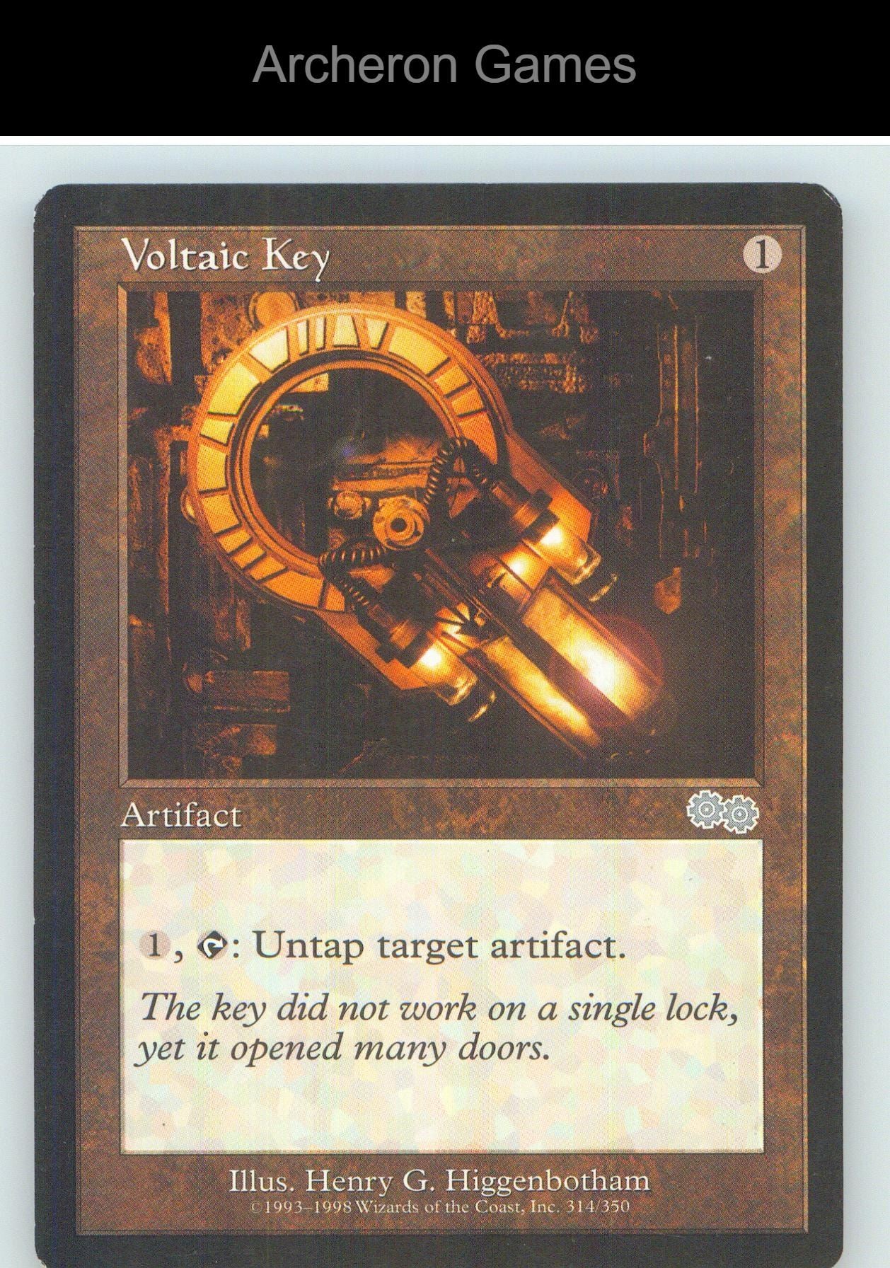Voltaic Key USG 314 UC MTG Card NM/EX+