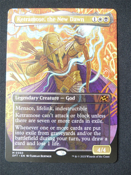 Ketramose the New Dawn Borderless - DFT - Mtg Card #128