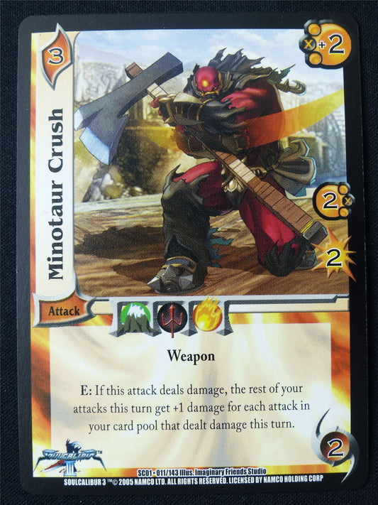 Minotaur Crush SC01 011/143 - UFS Card #2JX