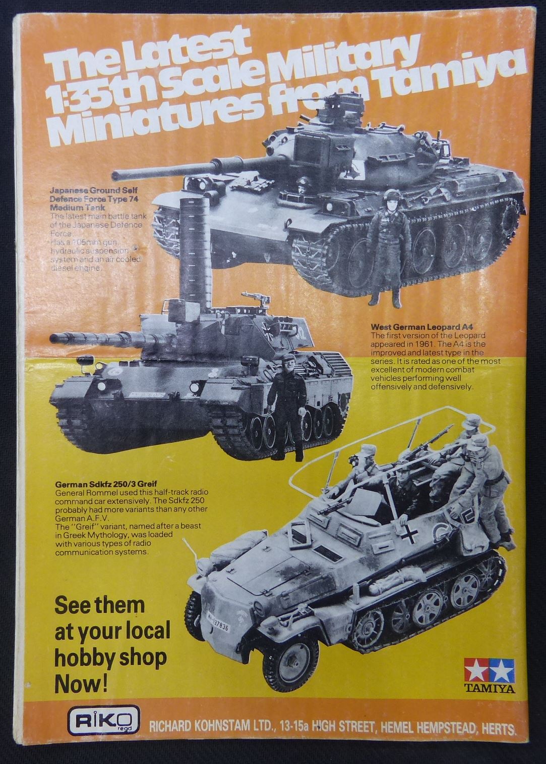 Military Modeling June 1980 - Warhammer AoS 40k #2U7