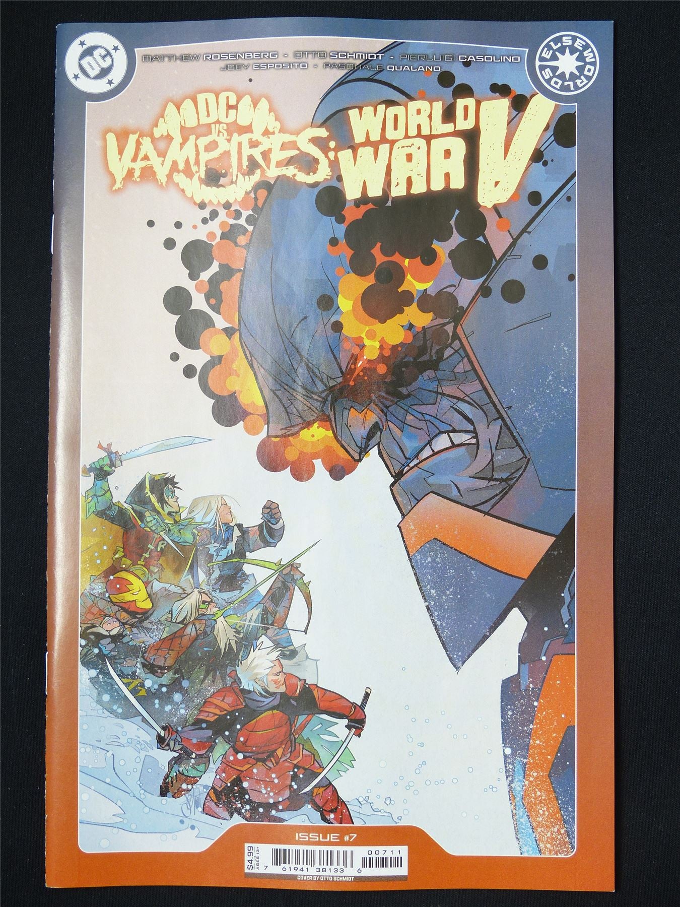 DC vs Vampires: World War V #7 - B&B May 2025 DC Comic #ZH