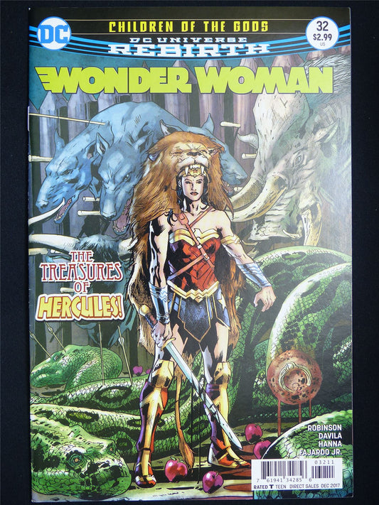 WONDER Woman #32 Rebirth - DC Comic #1SU