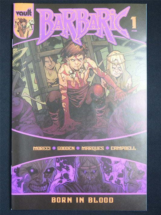 BARBARIC #1 - Vault Comic #4CW
