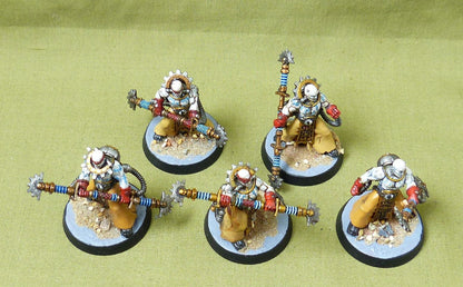 Corpuscarii Electro-Priests painted - Adeptus Mechanicus - Warhammer 40K #2WP