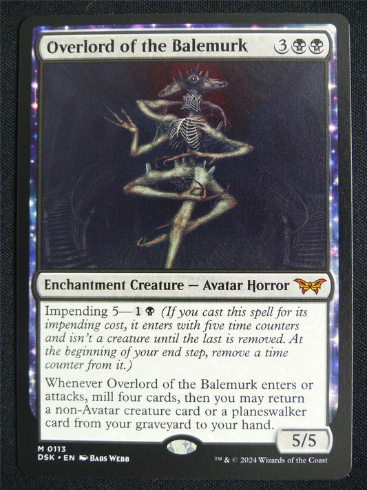 Overlord of the Balemurk - DSK - Mtg Card #3HX