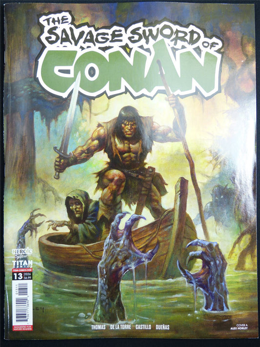 The Savage Sword of Conan #13 Cvr A - Titan Comic Magezine #4M2