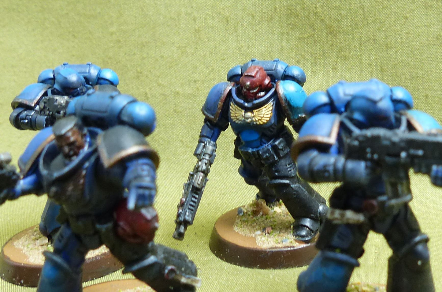 Intercessor Squad set of 5 Painted - Ultramarines - Warhammer 40K #251