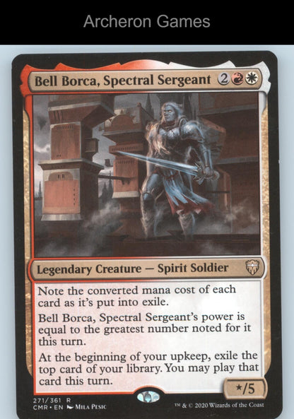 Bell Borca, Spectral Sergeant 271 R MTG Card Commander Legends