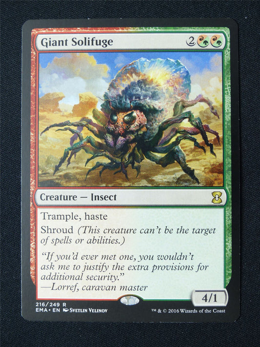 Giant Solifuge - EMA - Mtg Card #96J