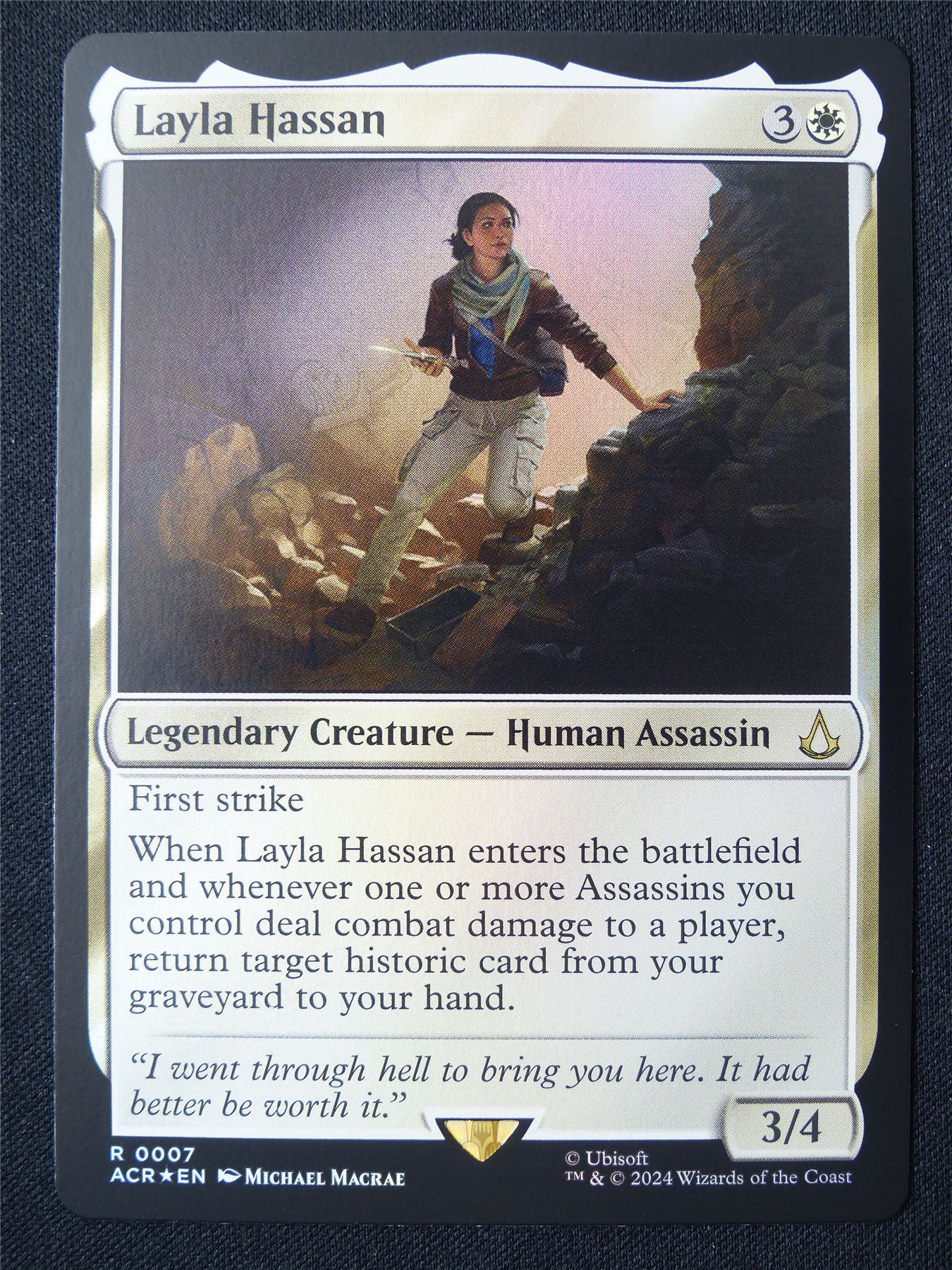 Layla Hassan Foil - ACR - Mtg Card #1P3