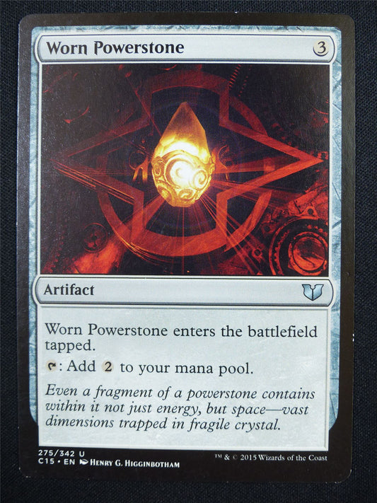 Worn Powerstone - C15 - Mtg Card #1KR