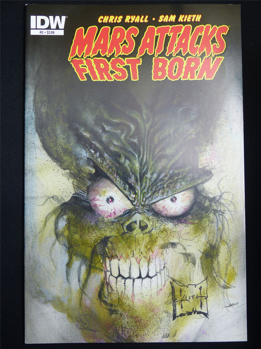 MARS Attacks: First Born #2 - B&B IDW Comic #2HE