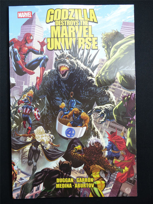 Godzilla Destroys the Marvel Universe - Marvel Graphic Softback #46U