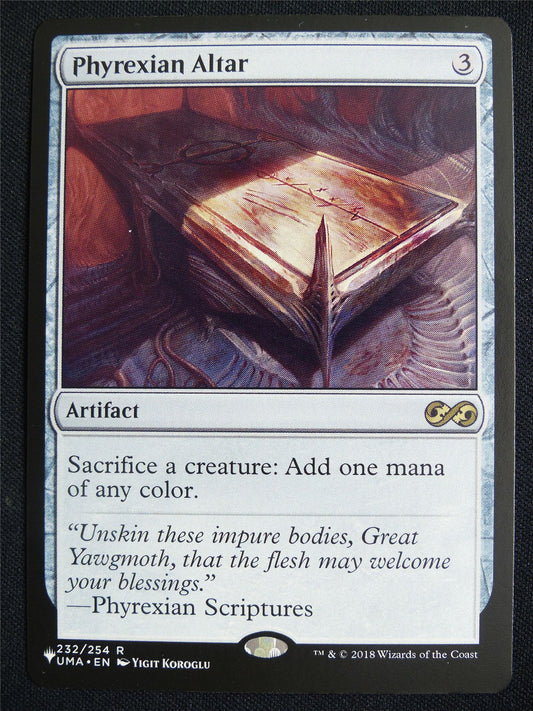 Phyrexian Altar - UMA - Mtg Card #3II