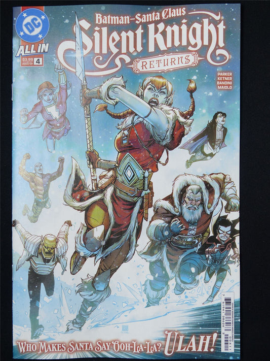 BATMAN-Santa Claus: Silent Knight Returns #4 All-In - Feb 2025 DC Comic #64I