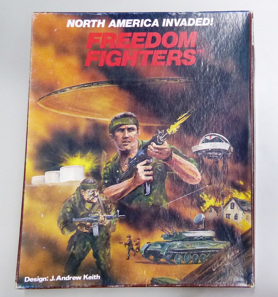 Freedom Fighters Roleplaying game - Fantasy Games Unlimited #5V