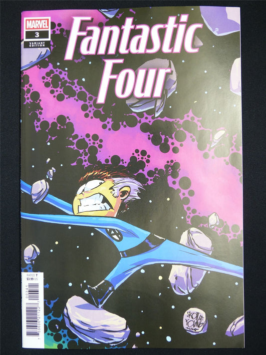 FANTASTIC Four #3 Variant Skottie Young Cvr D - Nov 2025 Marvel Comic #425