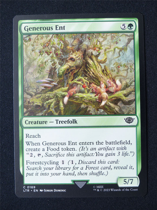 Generous Ent - LTR - Mtg Card #95U