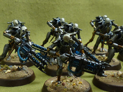 Necron Warriors painted - Necrons - Warhammer 40K #1B4