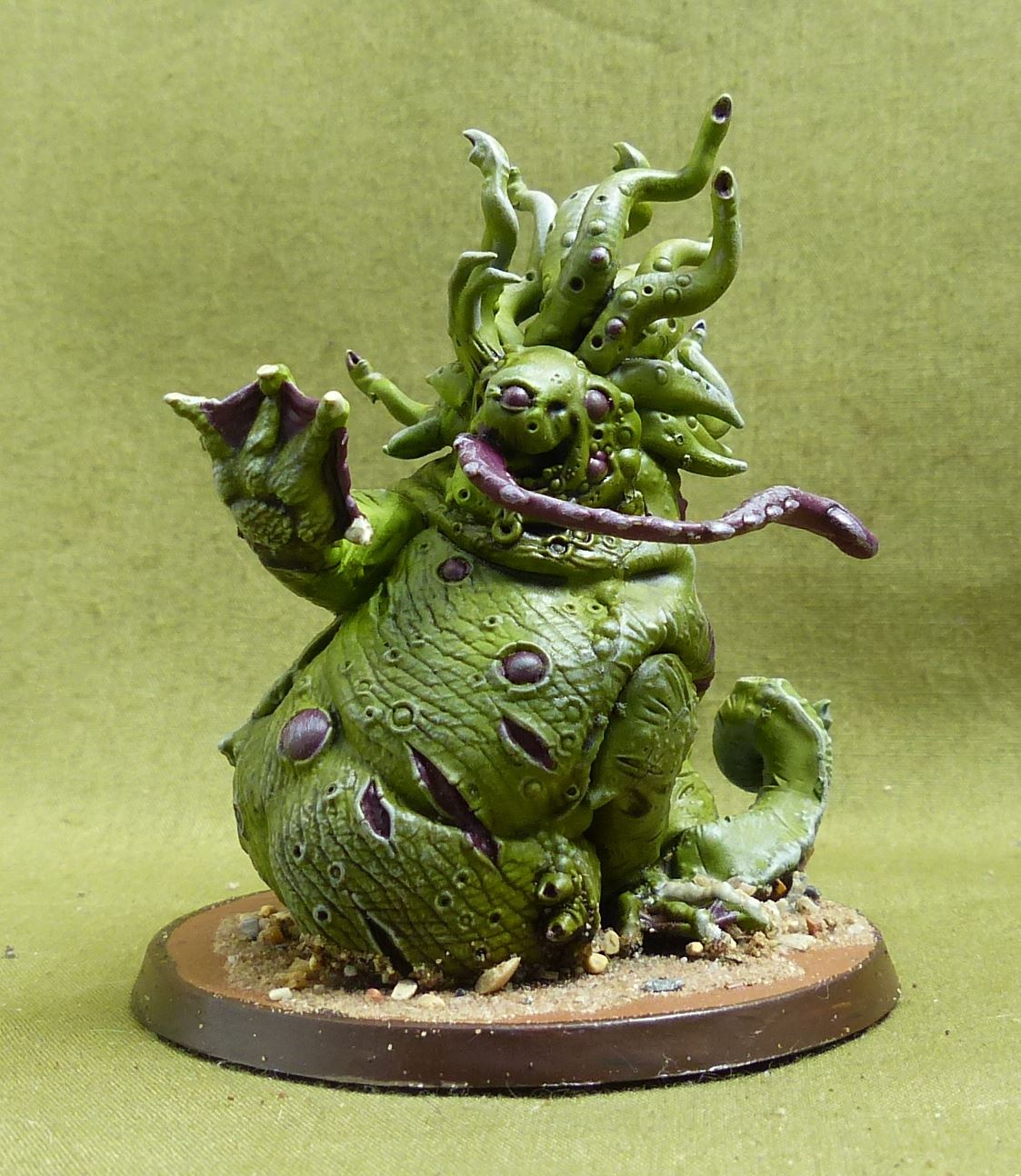 Beast of Nurgle painted - Chaos Daemons - Warhammer 40K #K3
