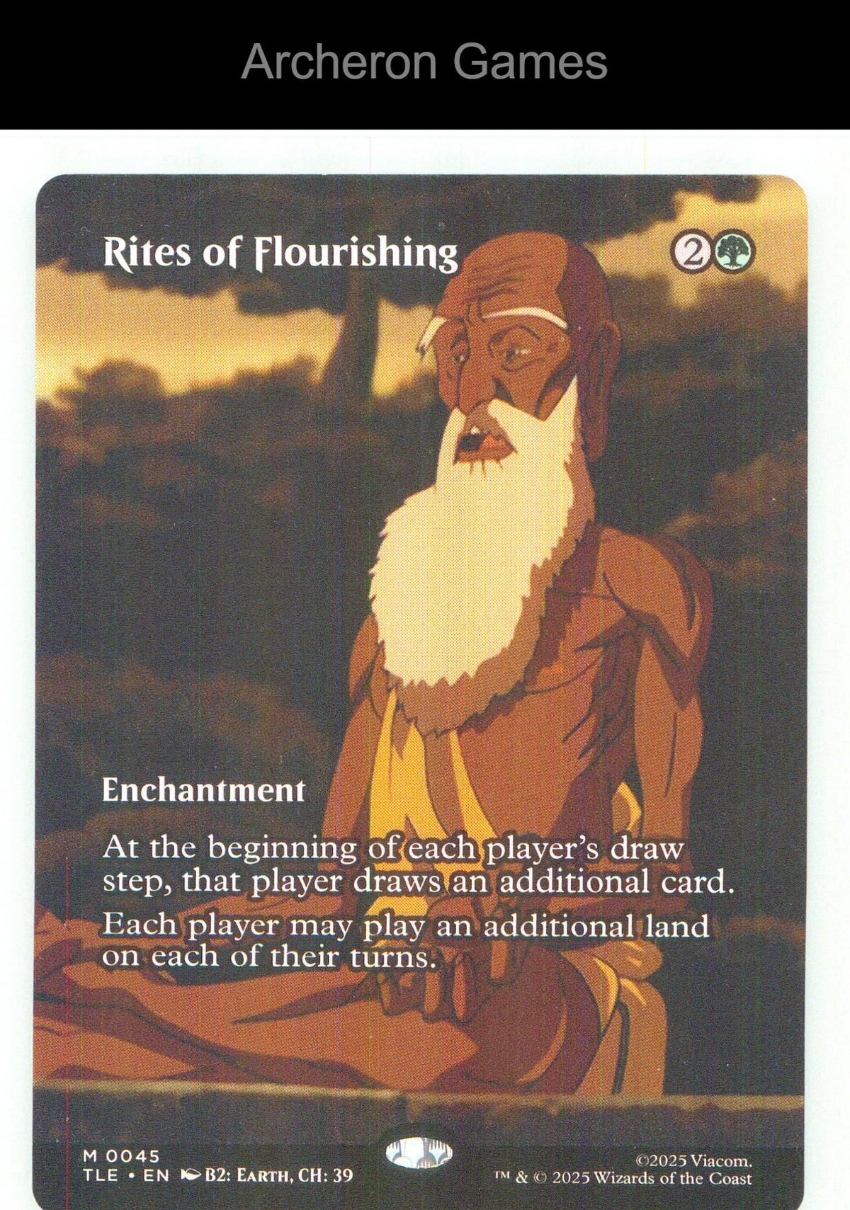 Rites of Flourishing (Borderless) TLE 45 Mythic MTG Card NM/EX+