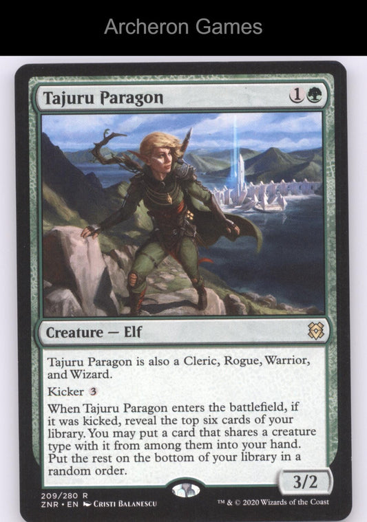 Tajuru Paragon 209 R MTG Card Promo Pack: Zendikar Rising