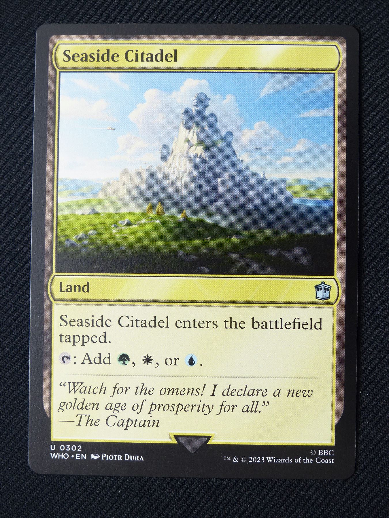 Seaside Citadel - WHO - Mtg Card #992