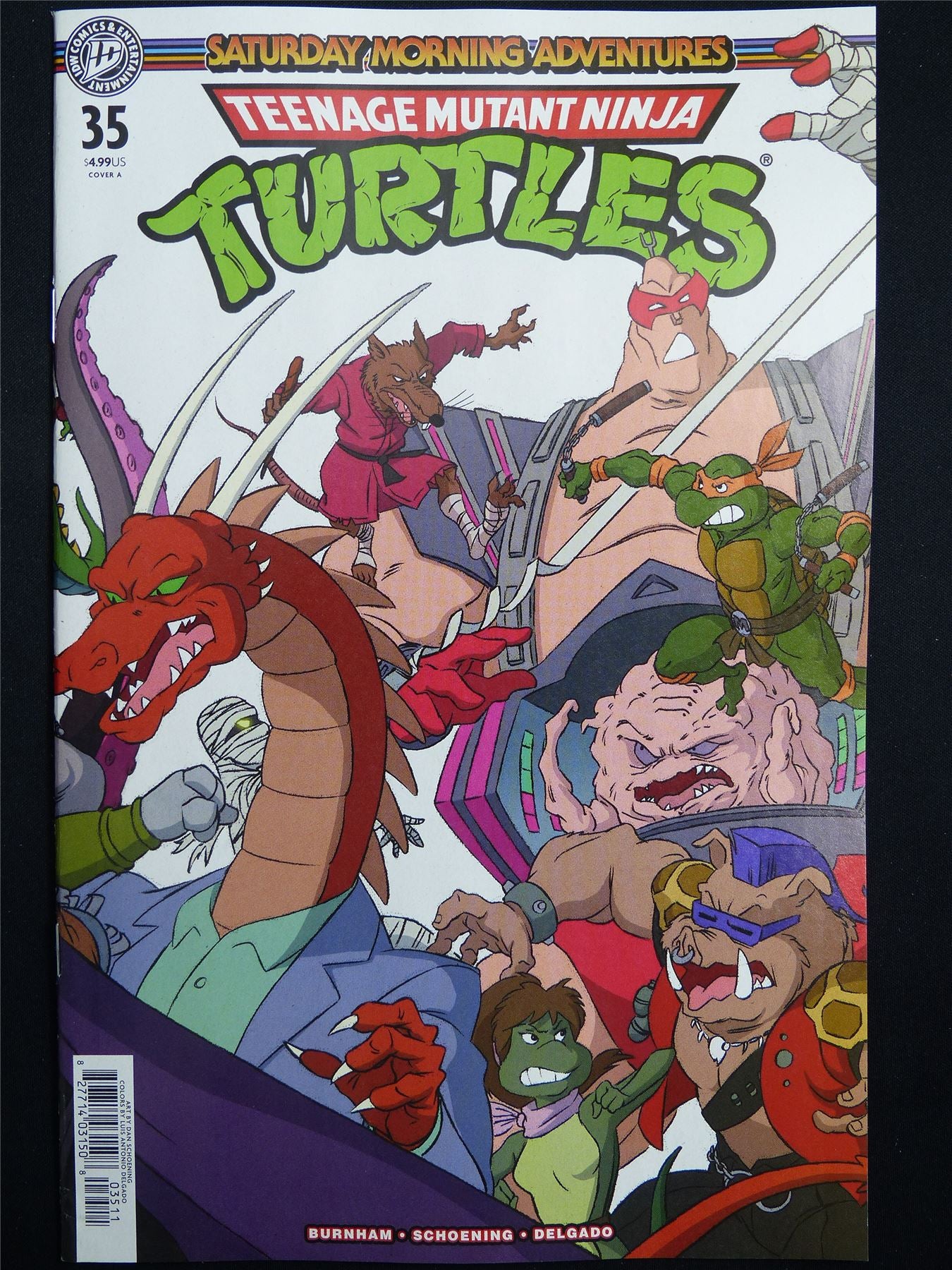 TEENAGE Mutant Ninja Turtles Saturday Morning Adventures #35 Cvr A - Mar 2026 ID Comic #422