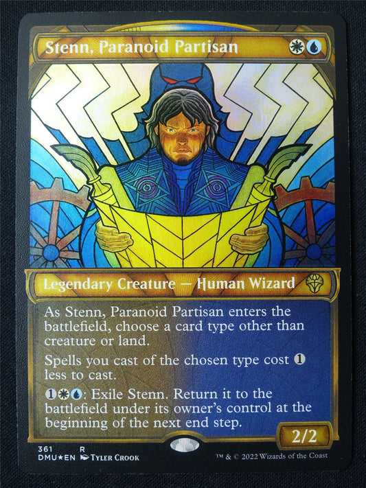 Stenn Paranoid Partisan Textured Foil - DMU - Mtg Card #2DM